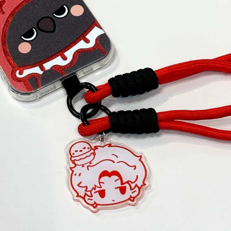 Love and Deepspace Character Acrylic Keychain Phone Strap – Xavier, Zayne, Rafayel, Sylus, Caleb