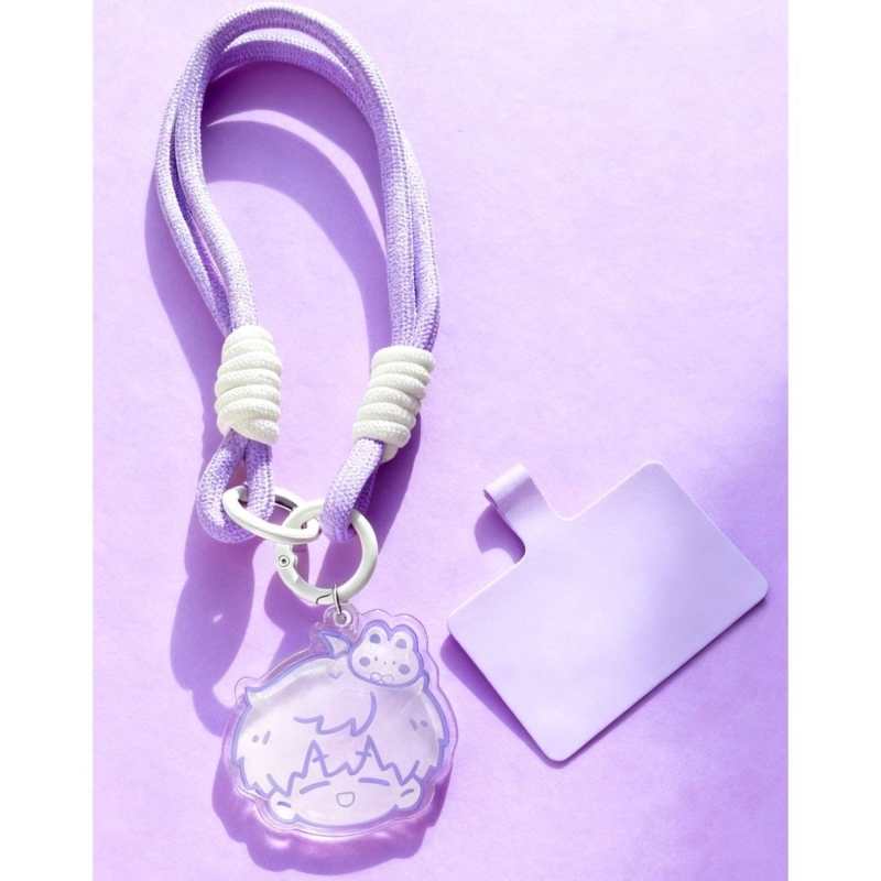 Love and Deepspace Character Acrylic Keychain Phone Strap – Xavier, Zayne, Rafayel, Sylus, Caleb