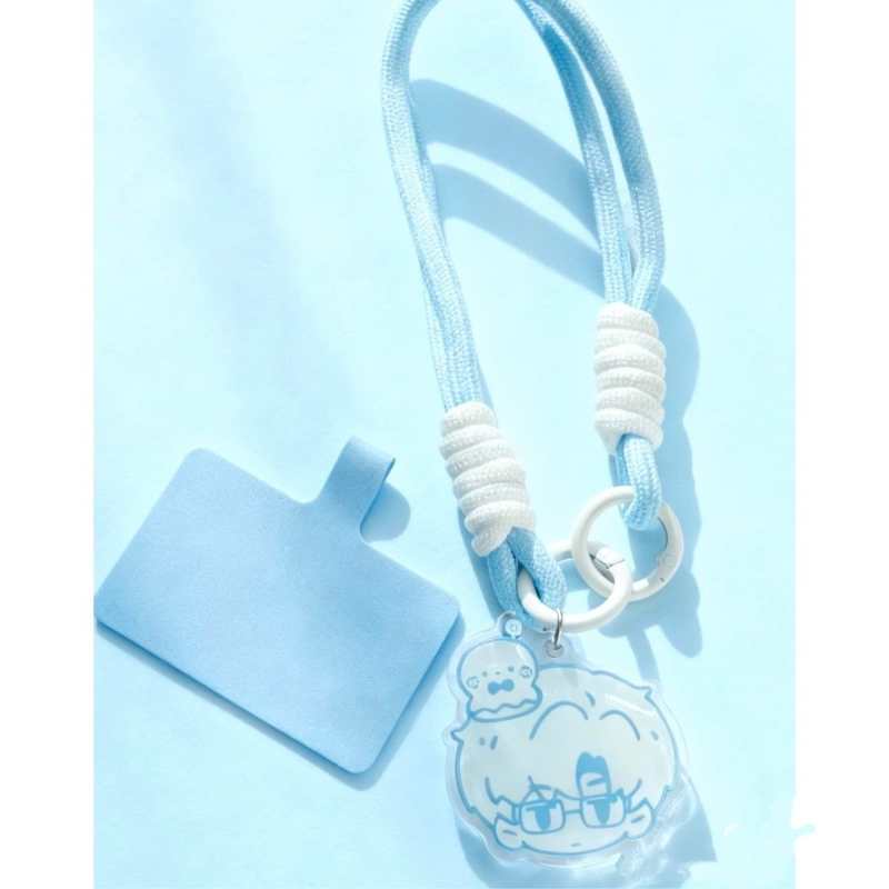 Love and Deepspace Character Acrylic Keychain Phone Strap – Xavier, Zayne, Rafayel, Sylus, Caleb