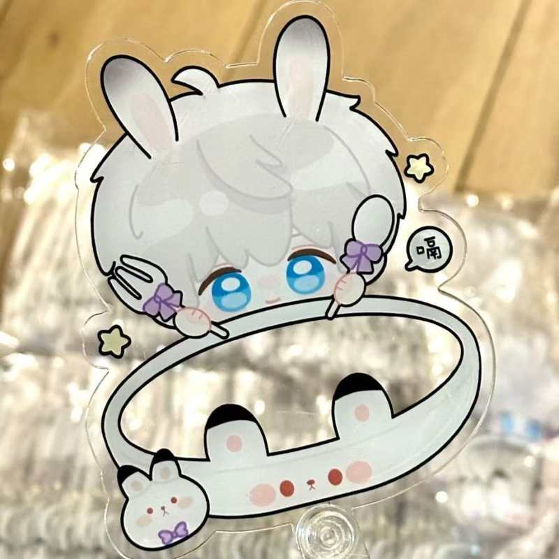 Love and Deepspace Acrylic Check-In Photo Stand Badge – Xavier / Zayne / Sylus / Rafayel / Caleb