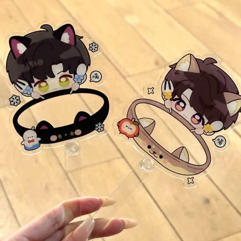 Love and Deepspace Acrylic Check-In Photo Stand Badge – Xavier / Zayne / Sylus / Rafayel / Caleb