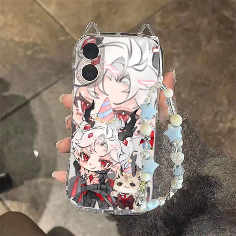 Sylus Cat Ear iPhone Case, Cute Soft Silicone Kitty Cover for iPhone 17 Pro Max/16/15/14/13/12/X/XS/XR