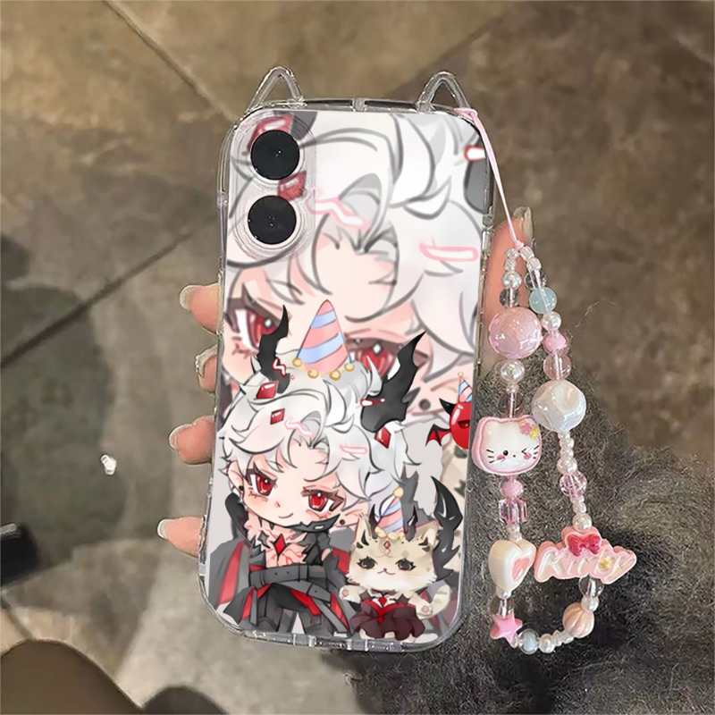 Sylus Cat Ear iPhone Case, Cute Soft Silicone Kitty Cover for iPhone 17 Pro Max/16/15/14/13/12/X/XS/XR