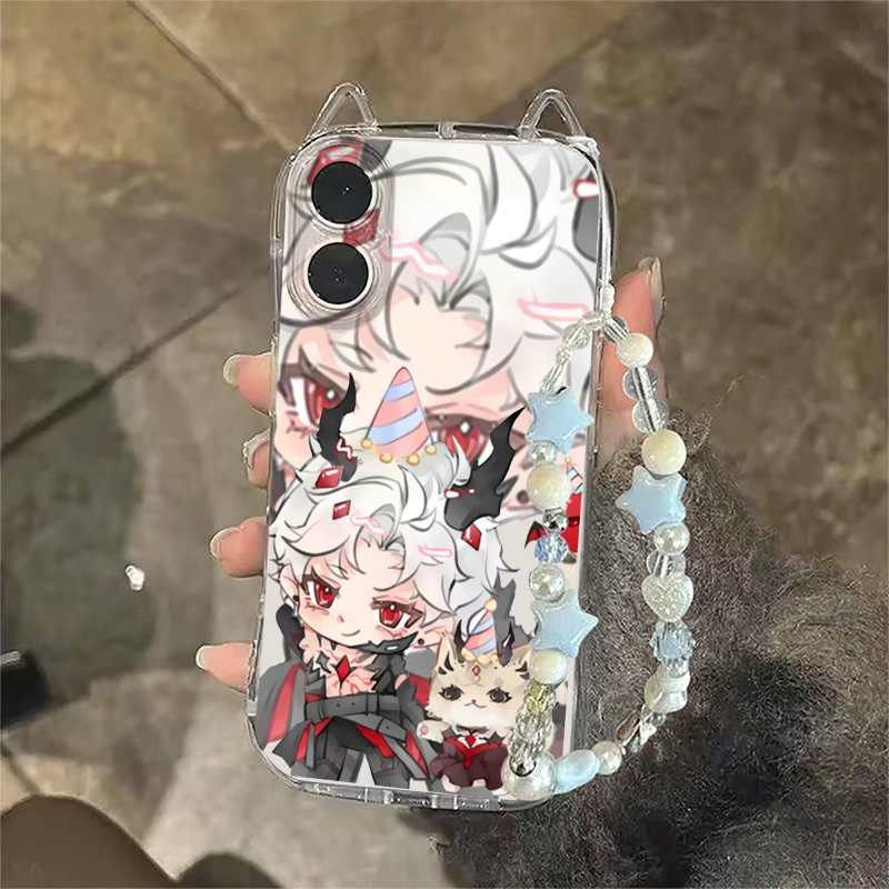 Sylus Cat Ear iPhone Case, Cute Soft Silicone Kitty Cover for iPhone 17 Pro Max/16/15/14/13/12/X/XS/XR