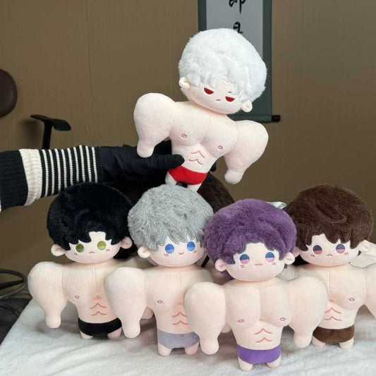 Love and Deepspace 20cm Muscle Body Plush Doll – Sylus Qinche, Rafayel Qiyu, Xavier Shen Xinghui, Zayne Lishen, Caleb Xiayizhou Original Pillow Plush