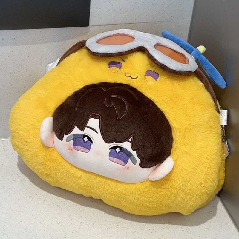 Love and Deepspace Hand Warmer Plush Bag 2-in-1 – Crossbody Shoulder Bag & Warm Hand Pillow | Xavier, Zayne, Rafayel, Sylus, Caleb Cute Plush Toy