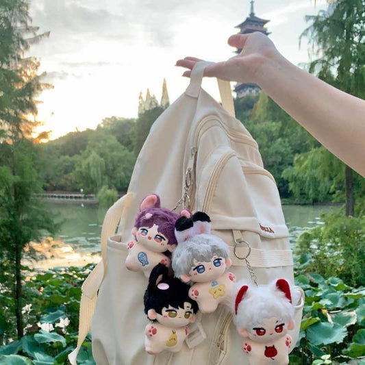 Love and Deepspace 10cm Starfish Body Fanmade Plush Keychain – Zayne, Sylus, Rafayel, Caleb Cute Cotton Doll