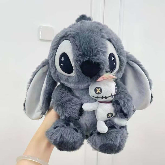 Disney-Inspired Limited Edition Grey Stitch Plush Toy – Cute Soft Stuffed Doll Valentine’s Gift