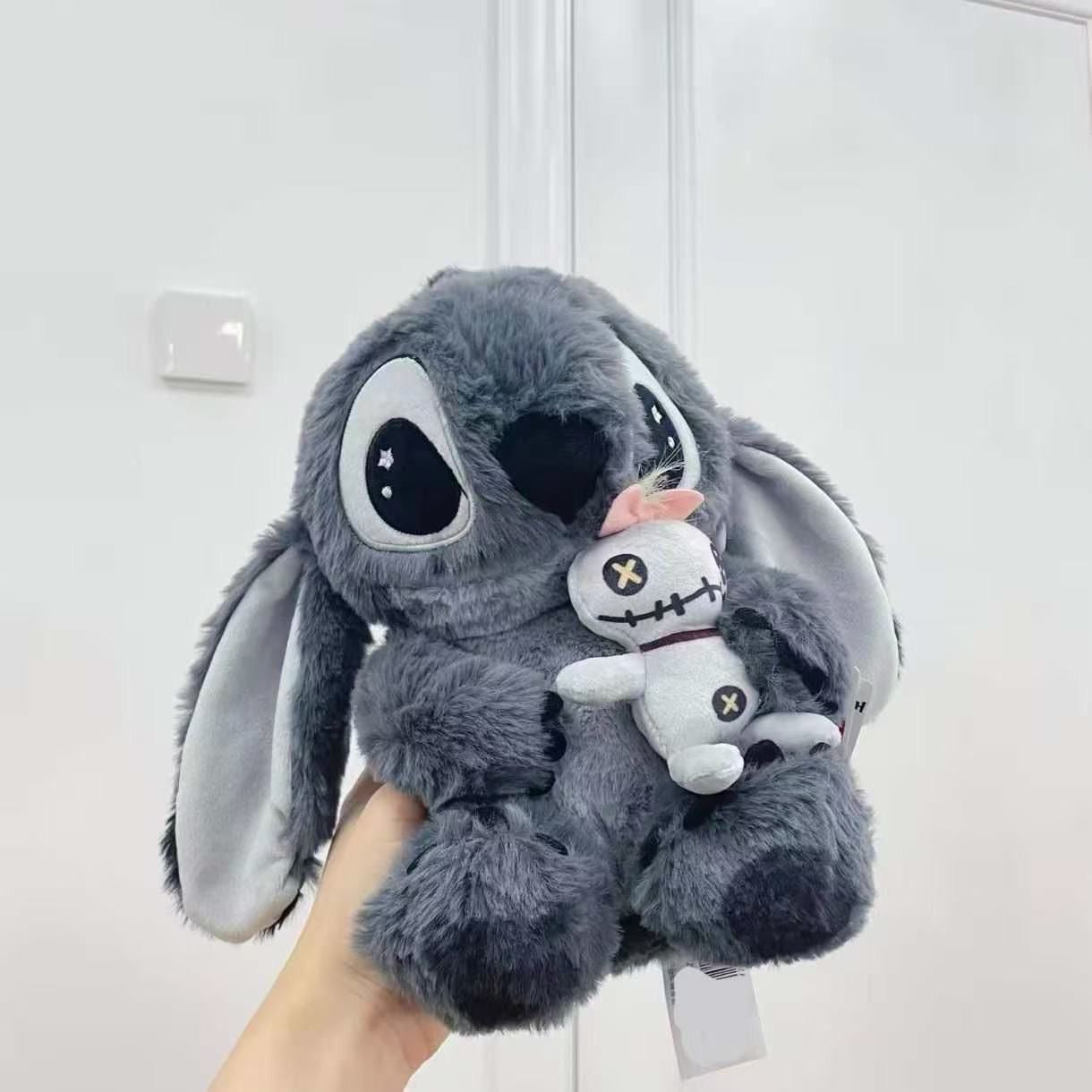 Disney-Inspired Limited Edition Grey Stitch Plush Toy – Cute Soft Stuffed Doll Valentine’s Gift