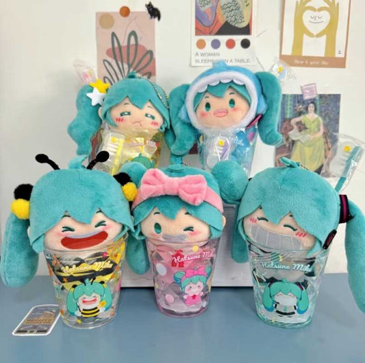 Hatsune Miku WAYAYA Plush Set Blind Box Figure Doll Toy Keychain Merchandise