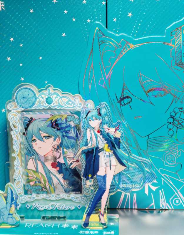 Official Hatsune Miku x China Post Collector Gift Box – Rare Trading Cards & Mystery Blind Box Set