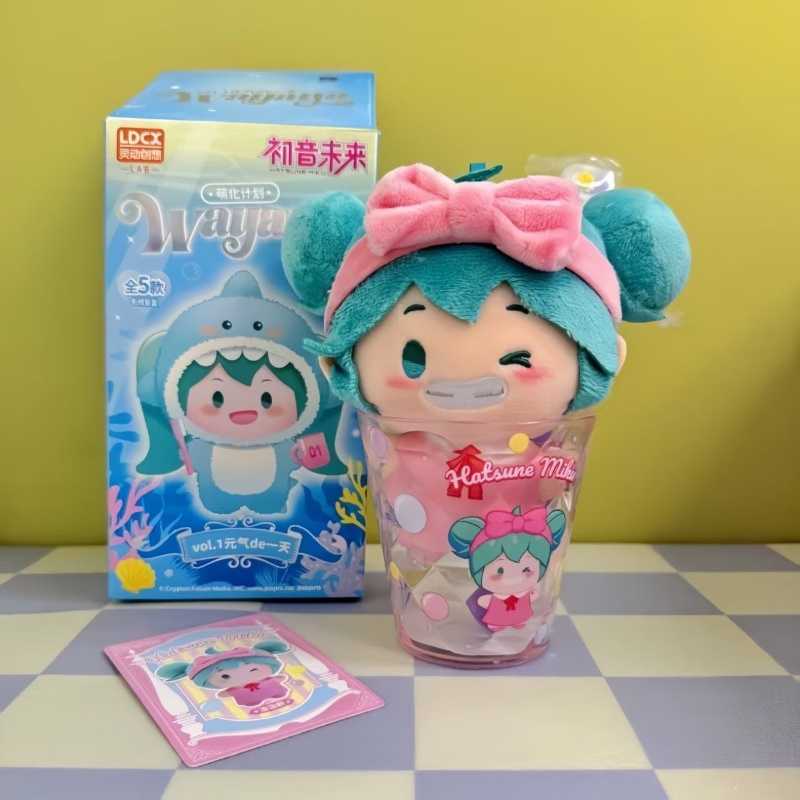 Hatsune Miku WAYAYA Plush Set Blind Box Figure Doll Toy Keychain Merchandise