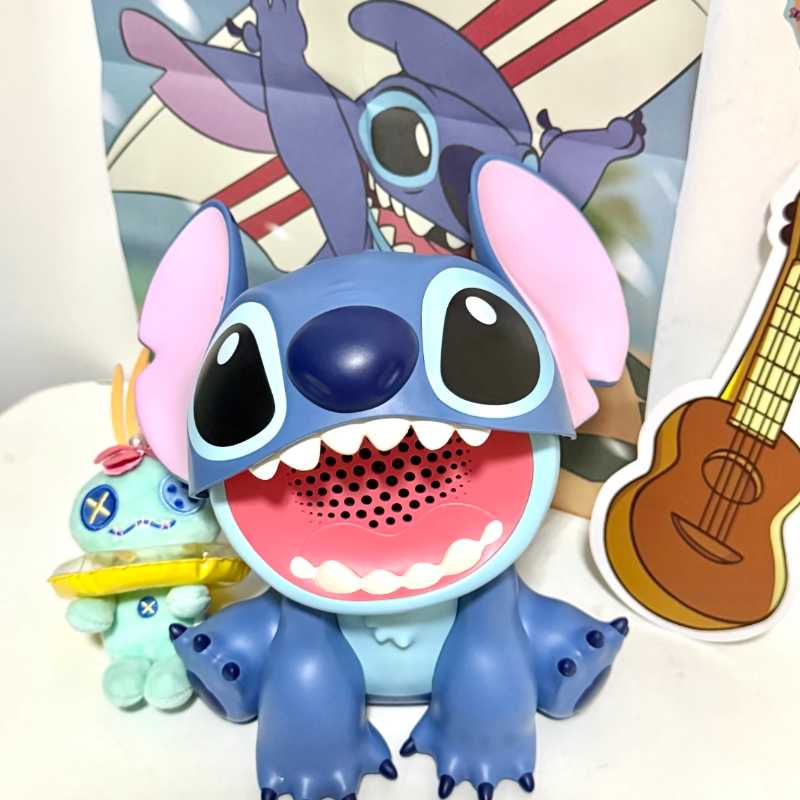 Stitch Figure Bluetooth Speaker Doll – Cute Couple Birthday Gift, Unique Christmas & Valentine’s Day Present for Friends