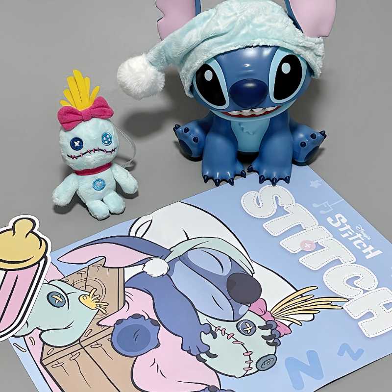 Stitch Figure Bluetooth Speaker Doll – Cute Couple Birthday Gift, Unique Christmas & Valentine’s Day Present for Friends