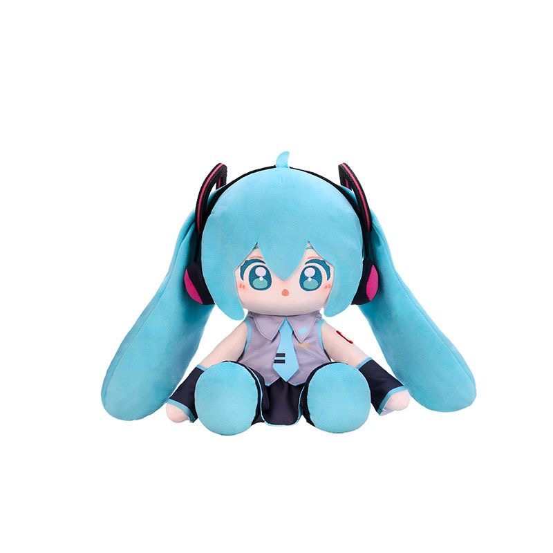 Midoll Official | 35cm Hatsune Miku WOW Plush Doll – Huhu Sitting Pose
