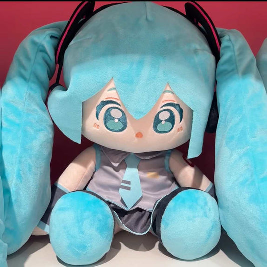Midoll Official | 35cm Hatsune Miku WOW Plush Doll – Huhu Sitting Pose