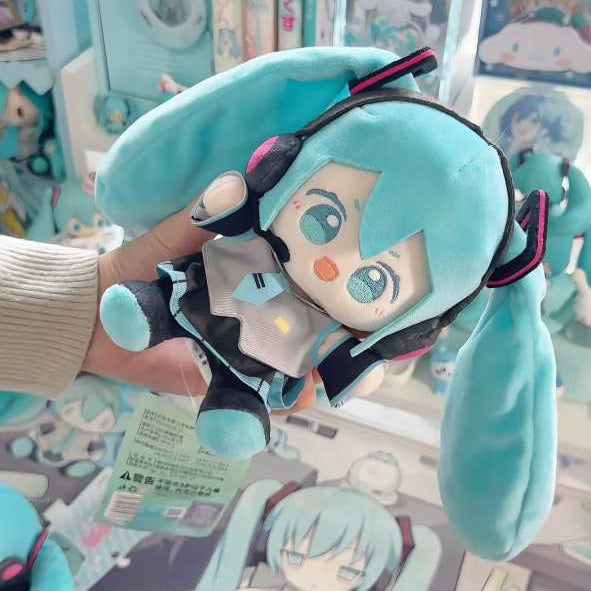 Minidoll 15cm Hatsune Miku WOW Qbaby Plush Doll – Official 15cm Q-Baby Toy