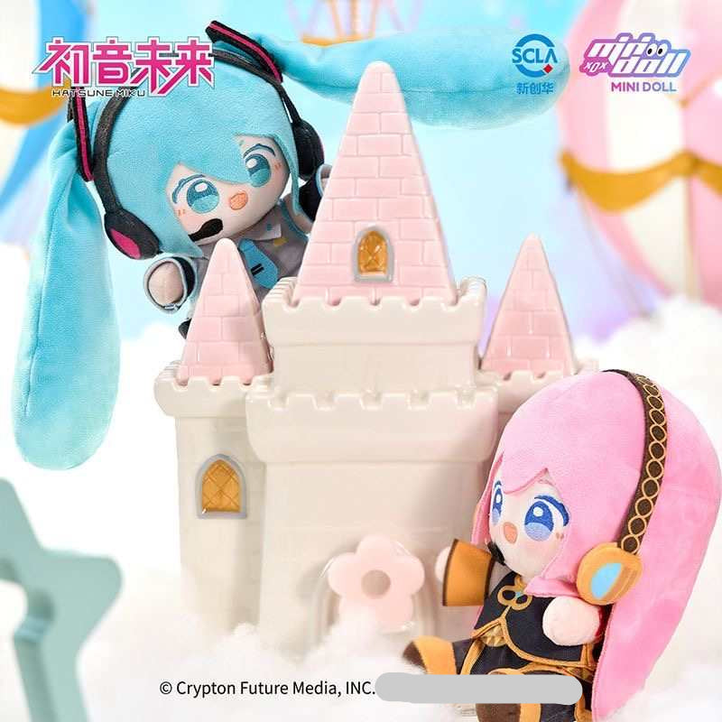 Minidoll 15cm Hatsune Miku WOW Qbaby Plush Doll – Official 15cm Q-Baby Toy