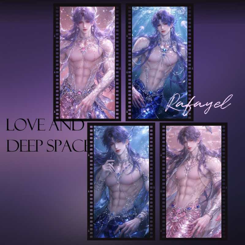 Love and Deep Space Rafayel Sea God Film Story Collector's Edition | Stunning Light & Shadow Film Set, Anime-Inspired Game Merchandise