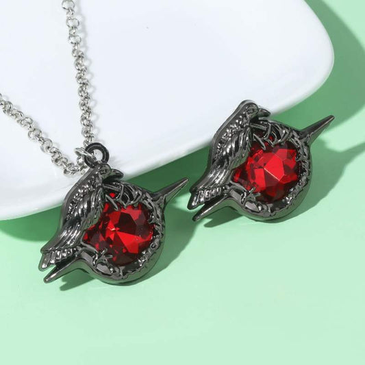 Love and Deepspace  Sylus Mephisto Brooch &Necklace,Cosplay Accessories, Custom Pins, and Backpack Charms