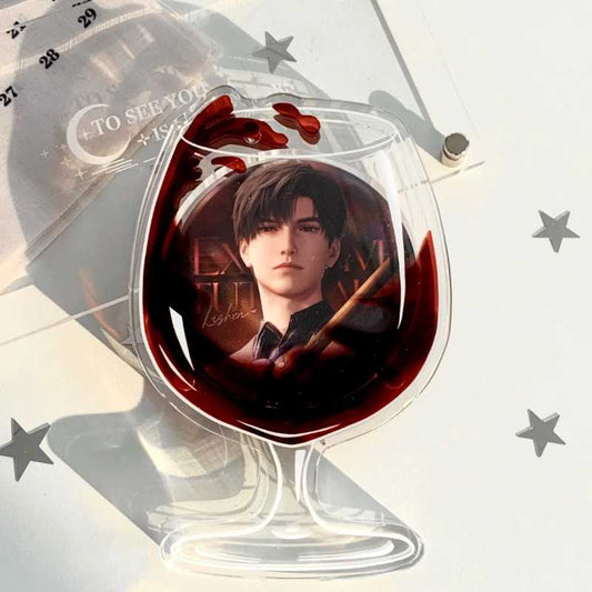 Love and Deepspace Wine Cup Badge Holder (3 layers)